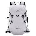 11L waterproof nylon outdoor mountaineering bag with curved shoulder straps, available in six solid colours for outdoor sports and travel.