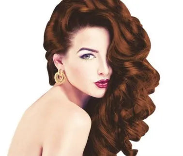Twin pack tube of plant aromatic soft lustre hair colour cream in chestnut brown shade.
