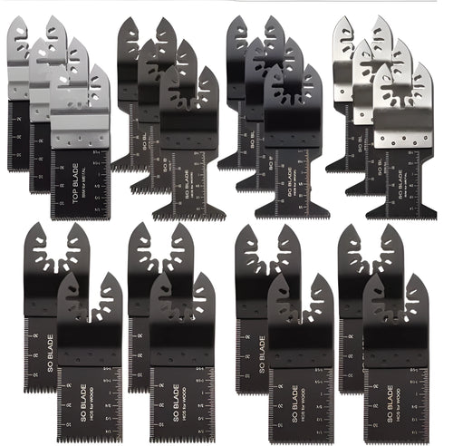 20-piece set of multi-function saw blades with Wan-Bao accessories, various hole sizes