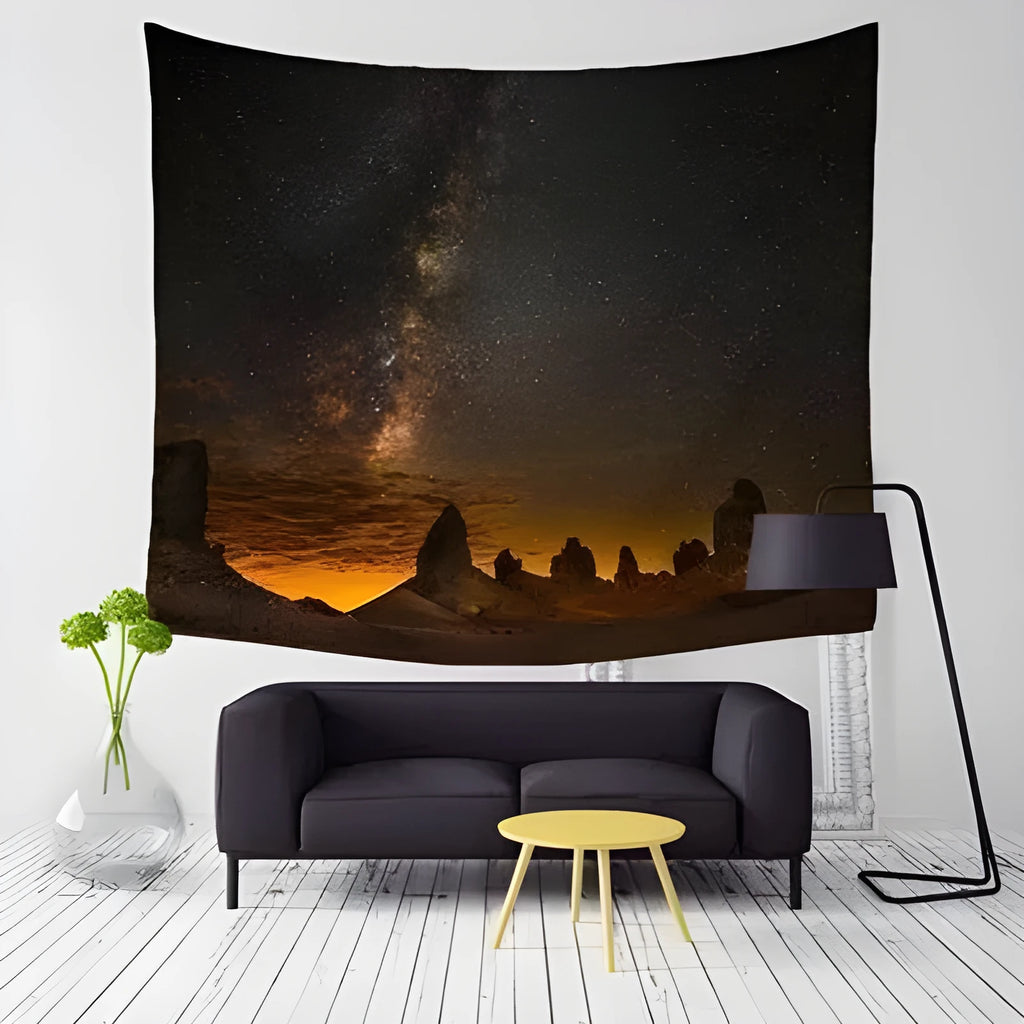 Polyester plush machine-woven tapestry tarpaulin, geometric abstract pattern, rectangle 150x100cm
