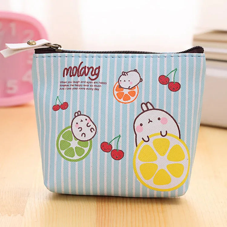 0583 Creative Potato Rabbit Zero Wallet Korean version PU waterproof mini handbag with hand strap and small pocket