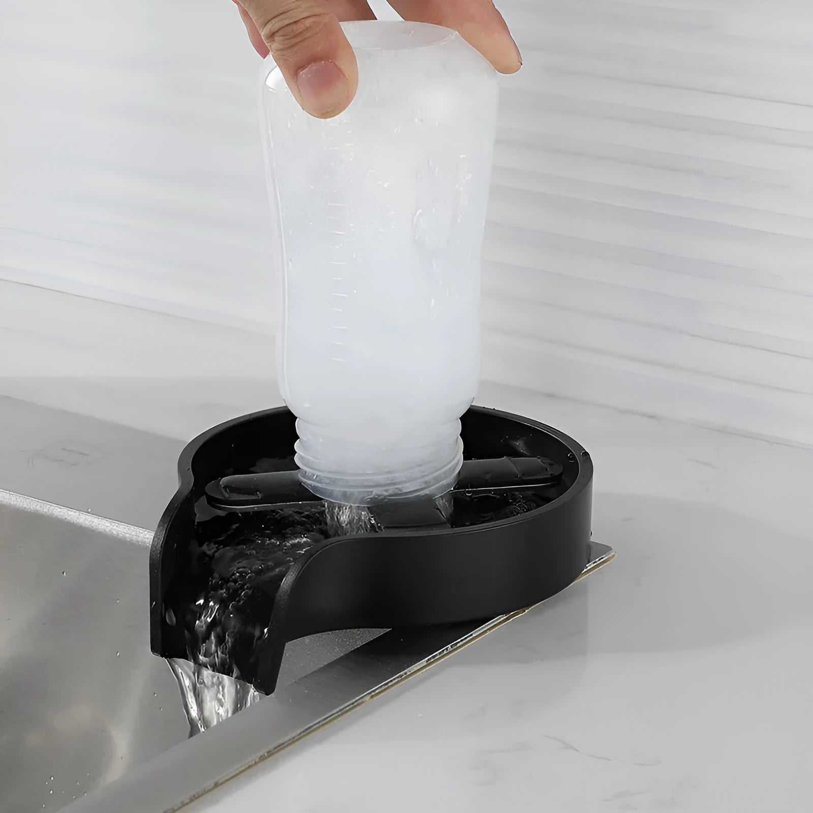 Stainless steel cup washer with 30mm seat diameter for kitchen faucet installation
