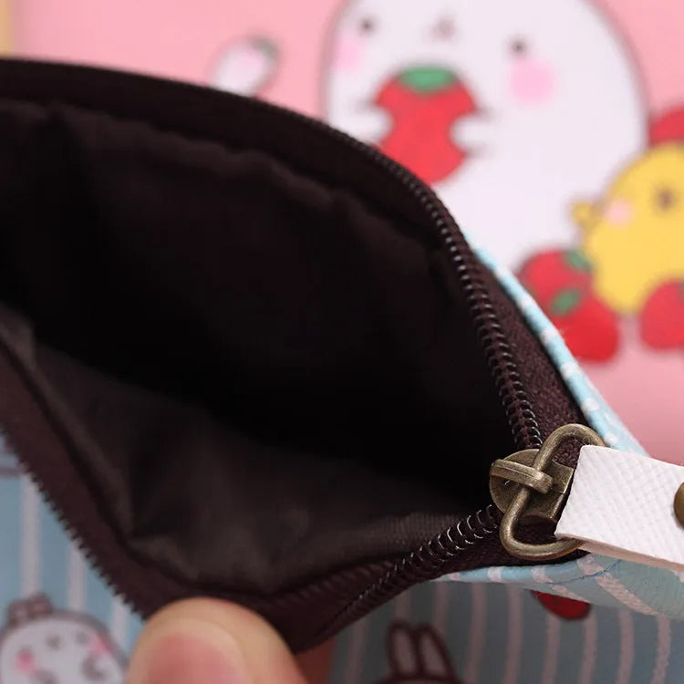 0583 Creative Potato Rabbit Zero Wallet Korean version PU waterproof mini handbag with hand strap and small pocket