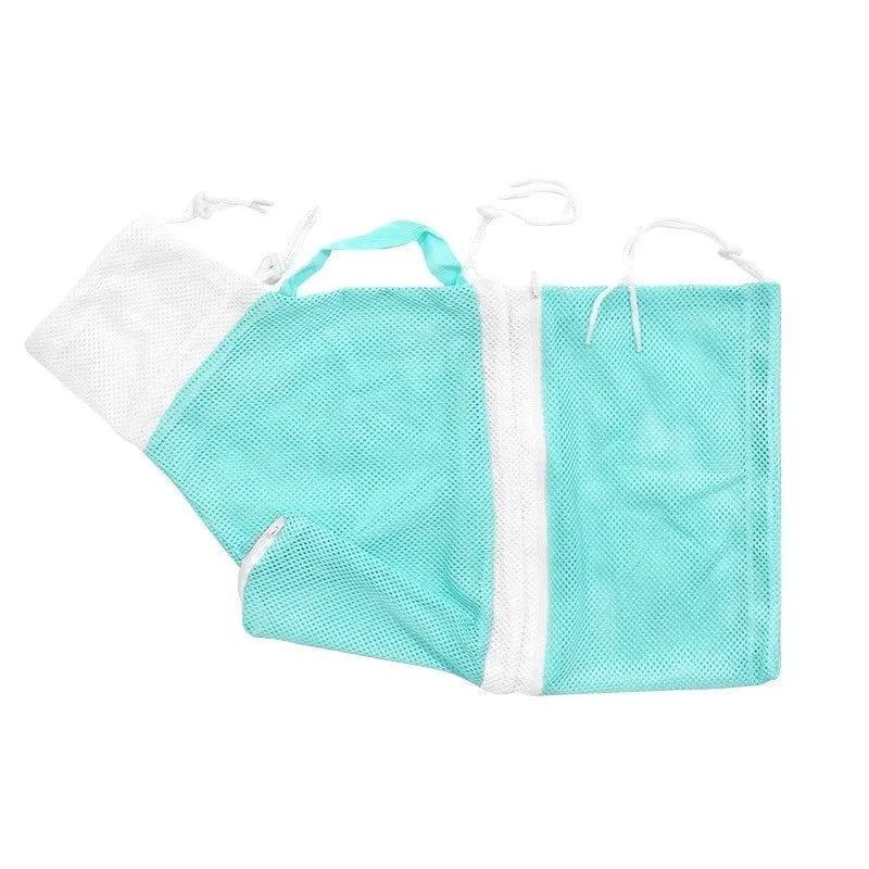 Fifth-generation upgraded cat grooming bag in pink white colour with detachable design for pet washing