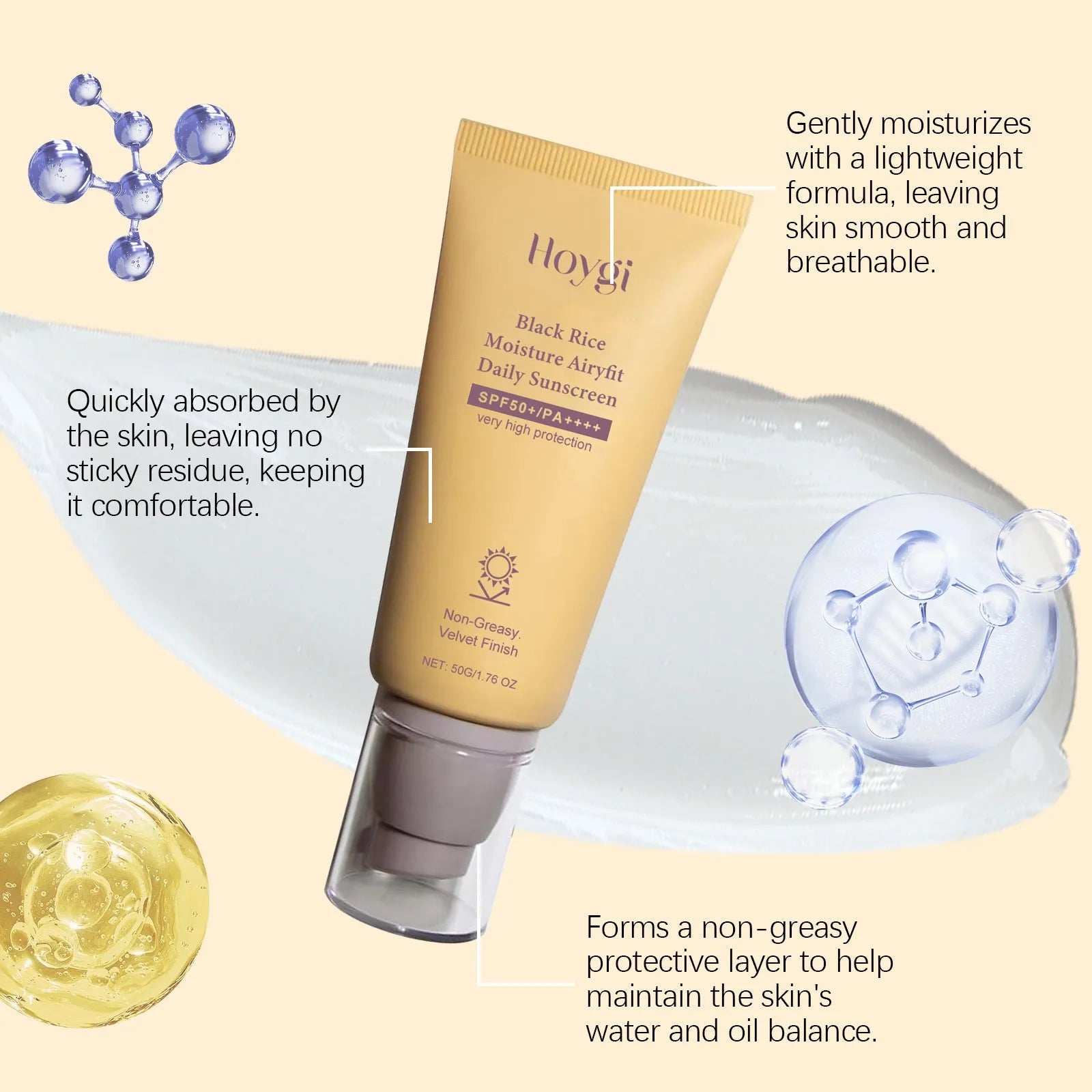 50g tube of Mild Moisturising Protective Cream face moisturiser with SPF