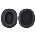 Black soft PU leather replacement earmuffs for Sony MDR-1R headphones, two pieces