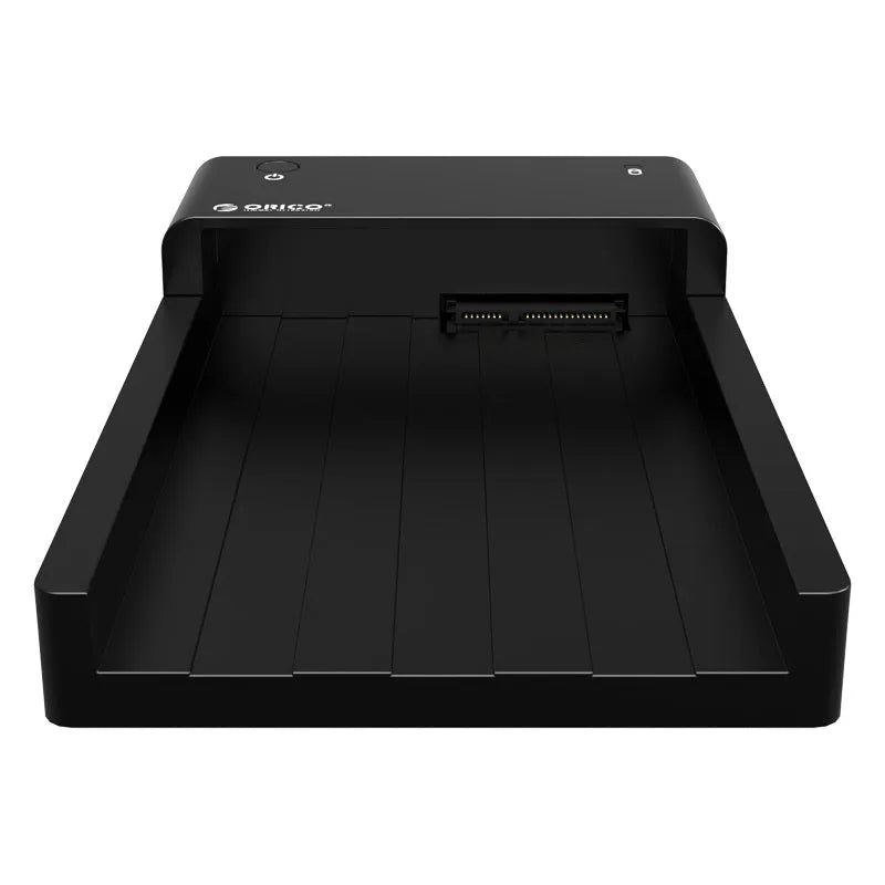 ORICO 6518US3 black external hard drive enclosure for 2.5 and 3.5 inch SATA HDD SSD with USB 3.0