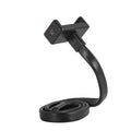 Flexible adjustable hose phone holder with bending design for live streaming positioning