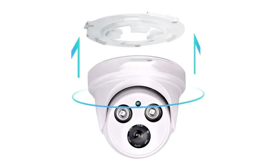 BST-103P infrared dome surveillance camera with 3.6mm lens for indoor night vision monitoring
