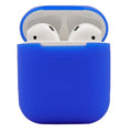 Silicone protective cover for AirPods wireless headphone case in assorted colours.