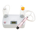 Portable oxygen spray hydro jet machine with bottle and crystal heads for blackhead removal and face cleansing