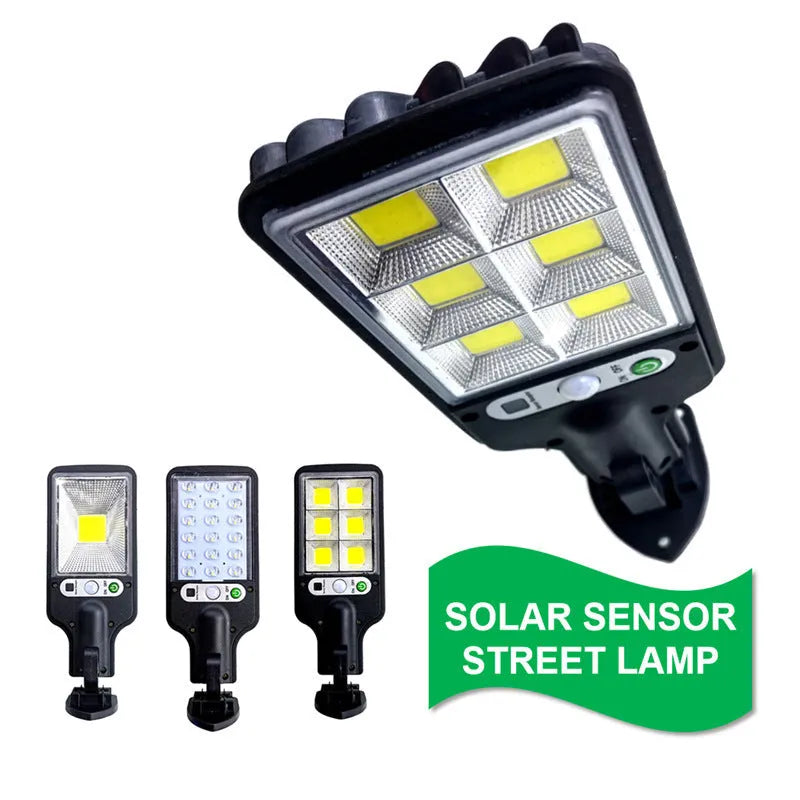 Outdoor solar LED wall lamp 227x84x40mm with 5.5V 2.5W panel and 28 LEDs