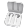 Macaron wireless sports headphones in five colour options with 10-15m range and charging bin