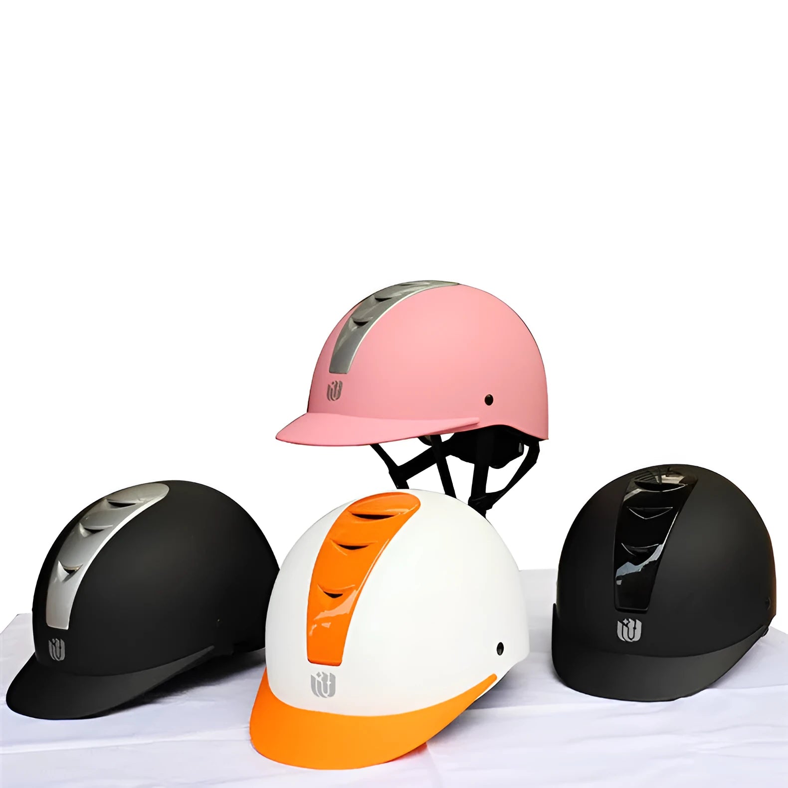 Equestrian riding helmet in multiple colour options with ABS shell and EPS lining