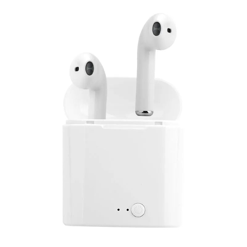 Black silicone protective case for Bluetooth headset compatible with Apple watches and AirPods