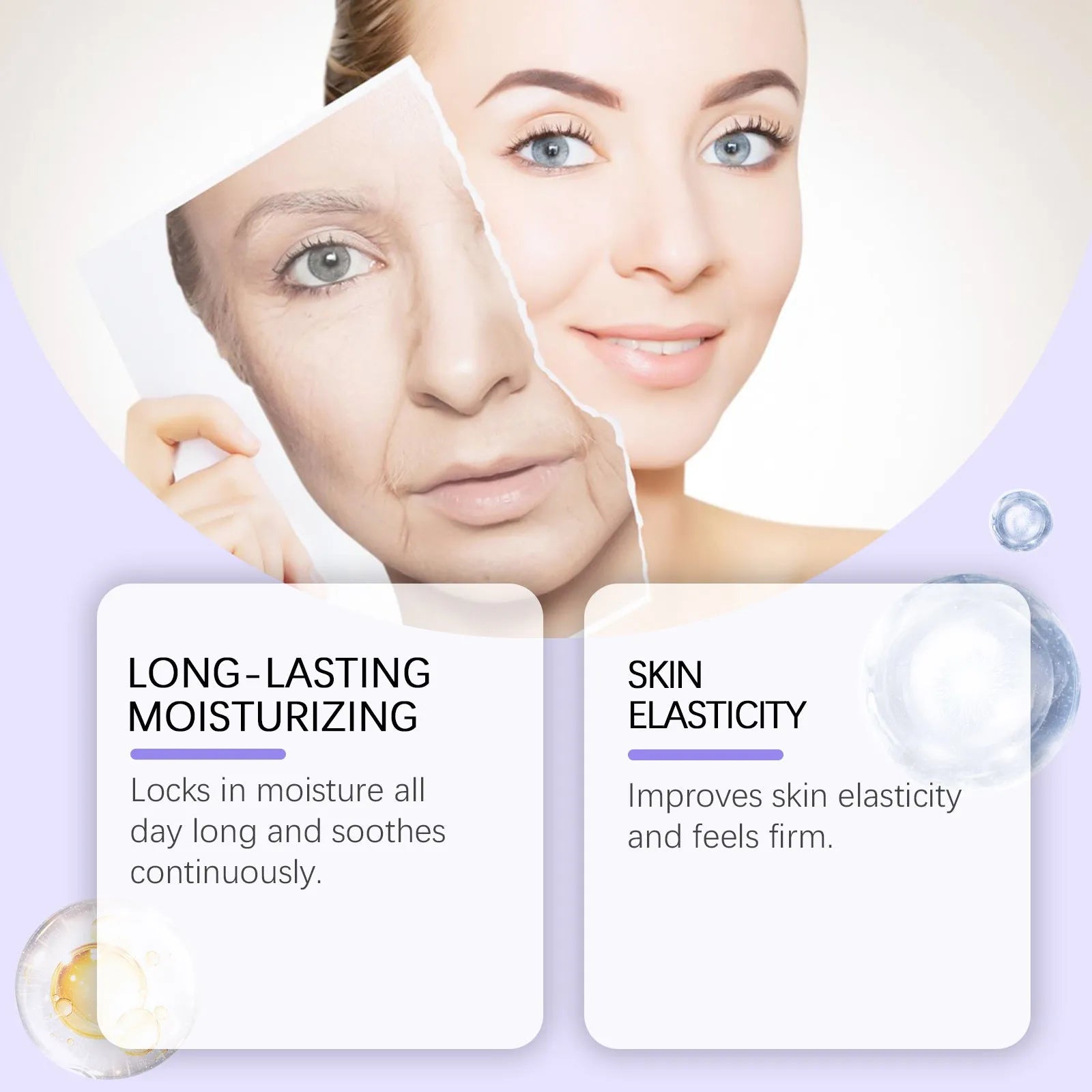 30g jar of daily neck cream with retinol and ceramides for anti-ageing skincare