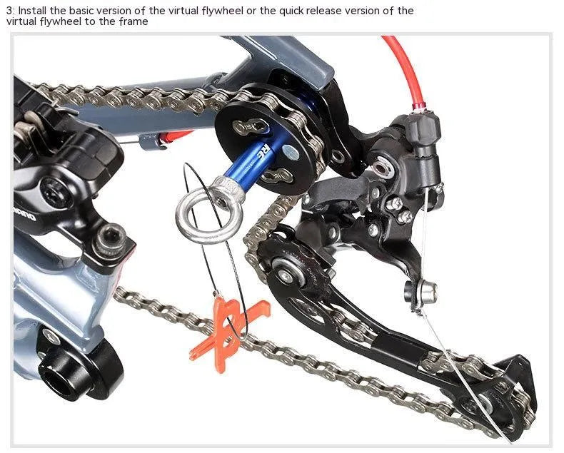 Aluminium bicycle chain holder tool for washing and maintenance procedures