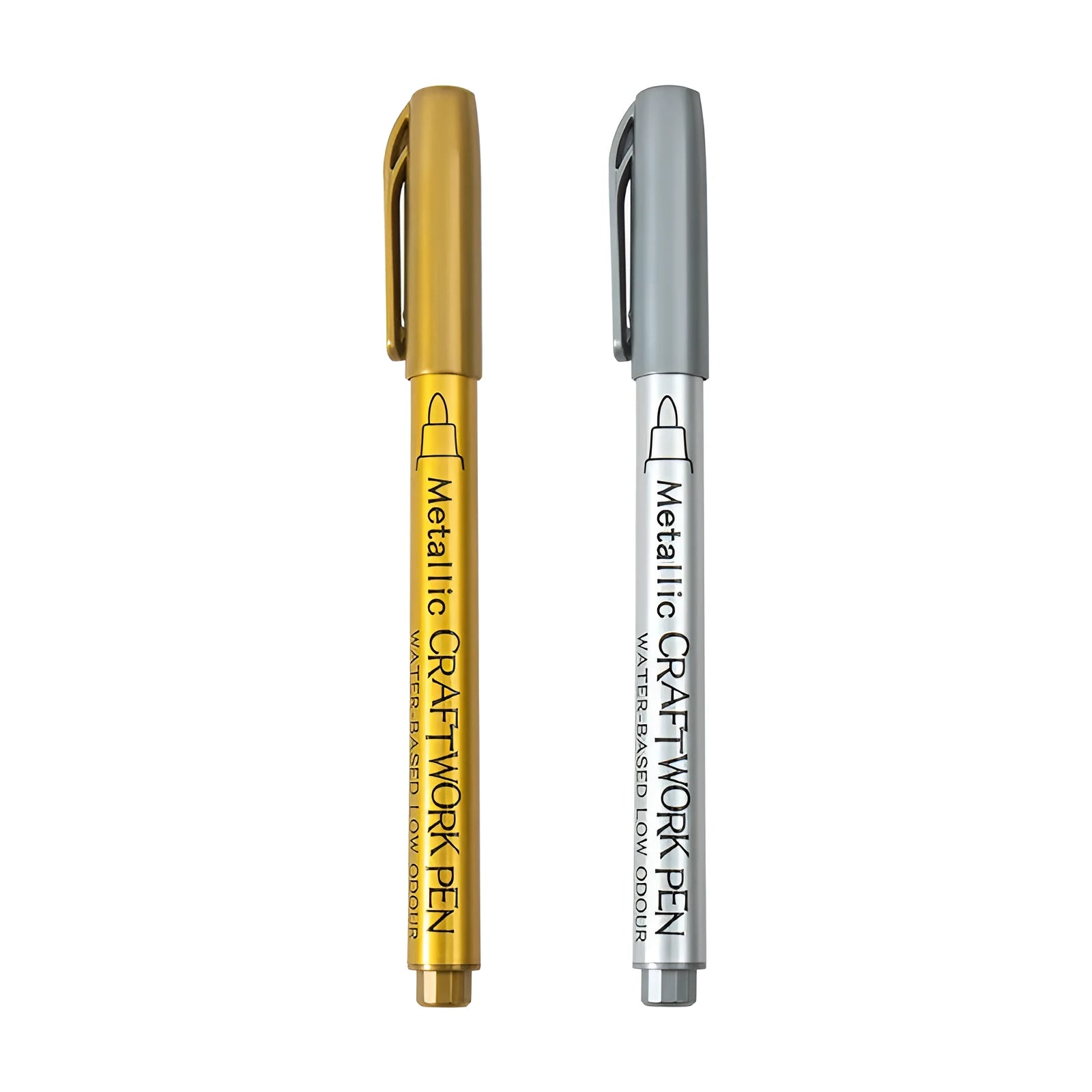 14cm metal paint pen with plastic casing for permanent marking on metal surfaces