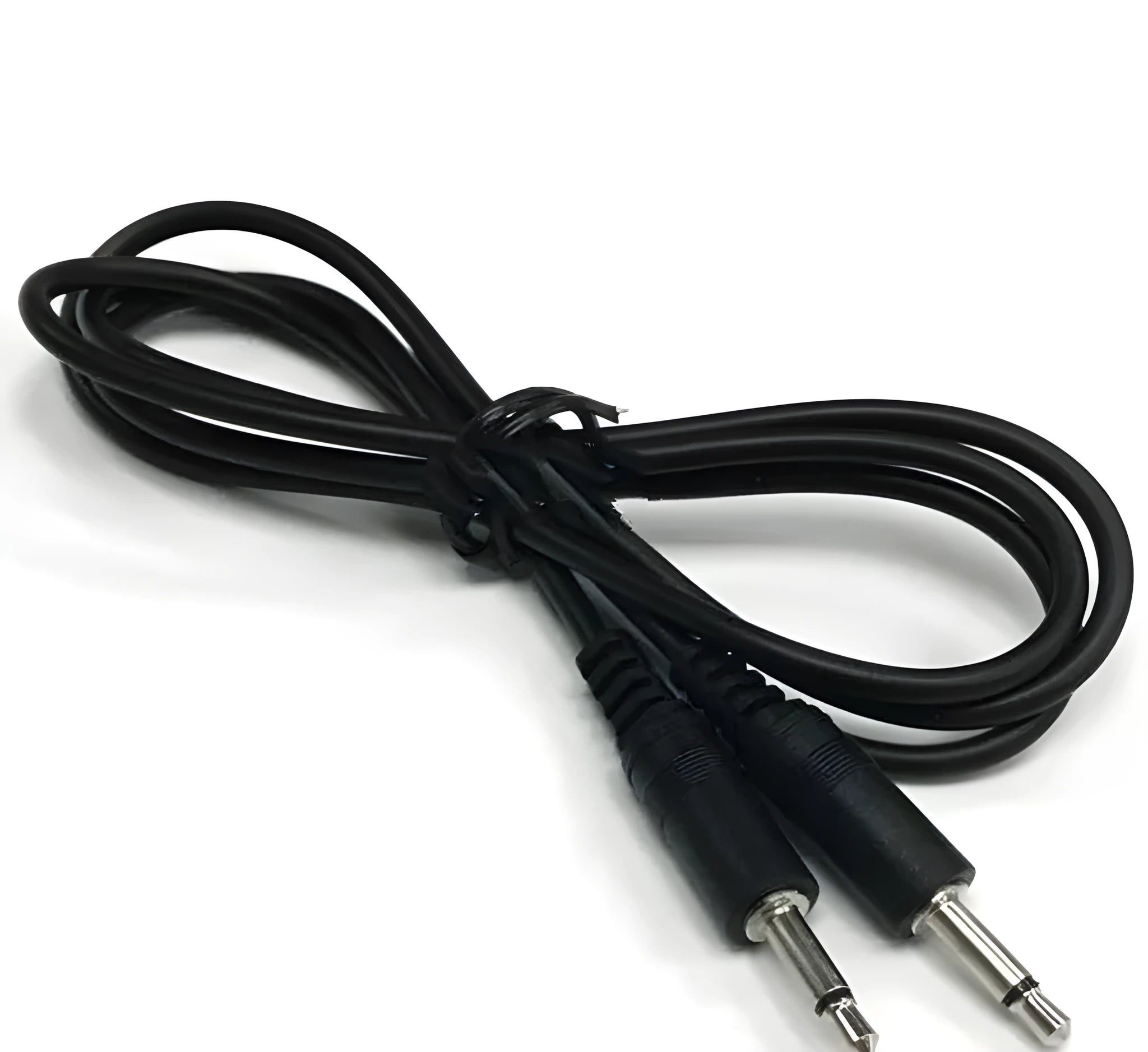 1 metre long 3.5 mm audio extension cable with gold-plated male and female connectors
