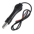 Portable black hot air gun handle for desoldering station, 700W, 100-450°C with 12L/min airflow