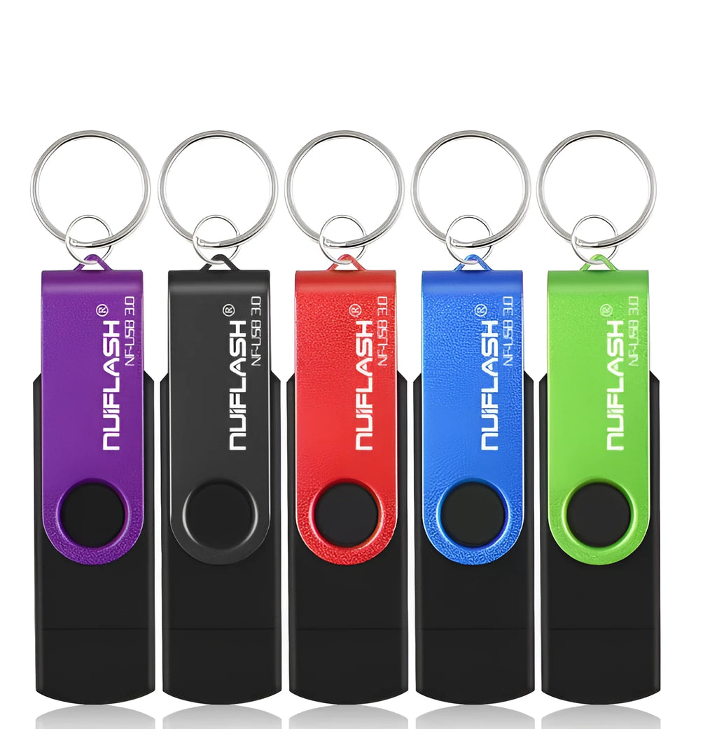 OTG USB 3.0 flash drive pen driver external storage rod in black with USB-A connector