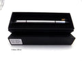 Inkless metal pen in silver, gold, rose gold, black, or blue with 0.5mm alloy nib, spare nib, and pen bag.