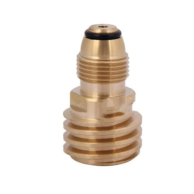 Brass gas brazier copper adapter with internal thread for 7mm gas system connections