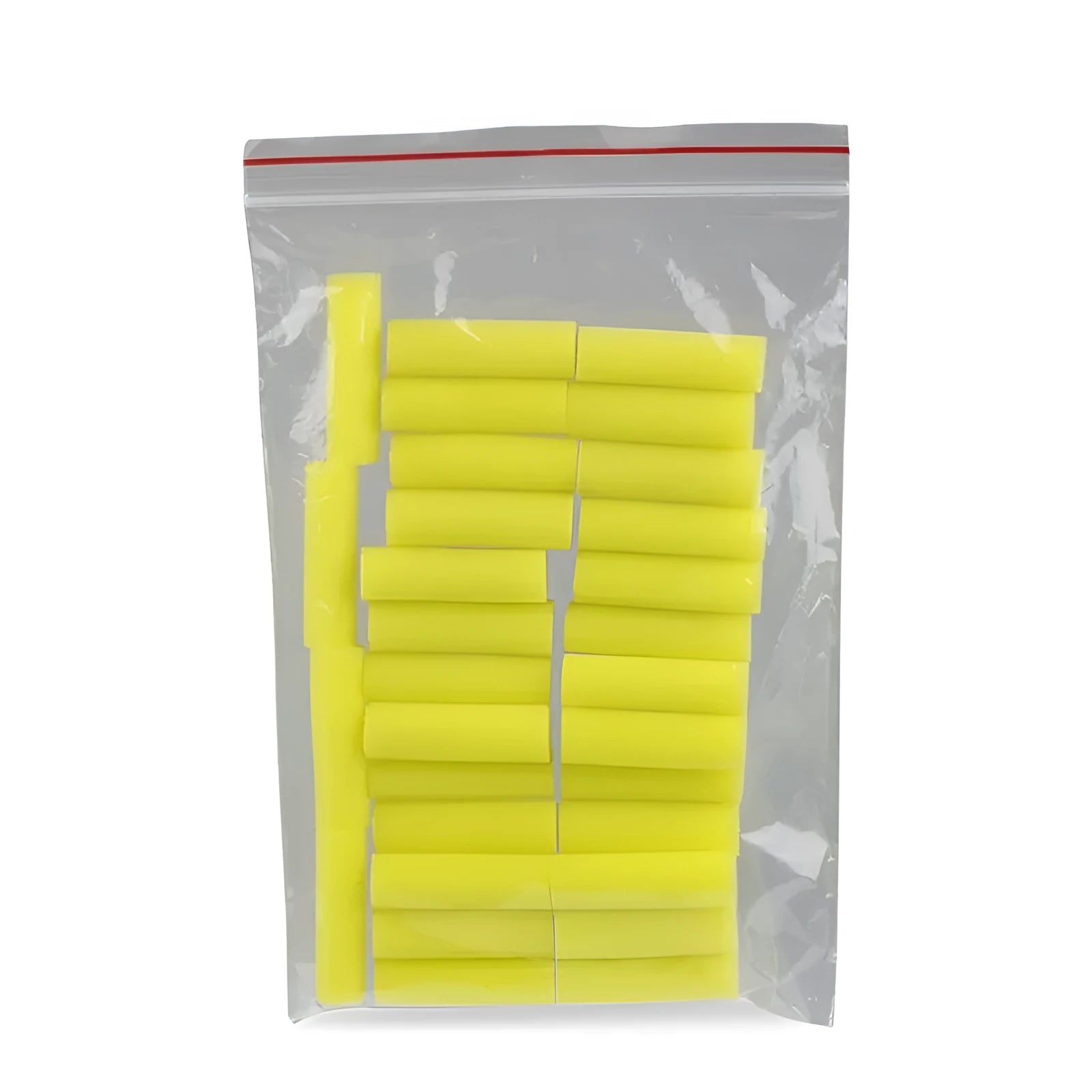 Yellow inorganic glue sponge mop 30 pack for table tennis racket cleaning