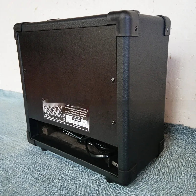 20W wooden electric guitar loudspeaker box in black finish
