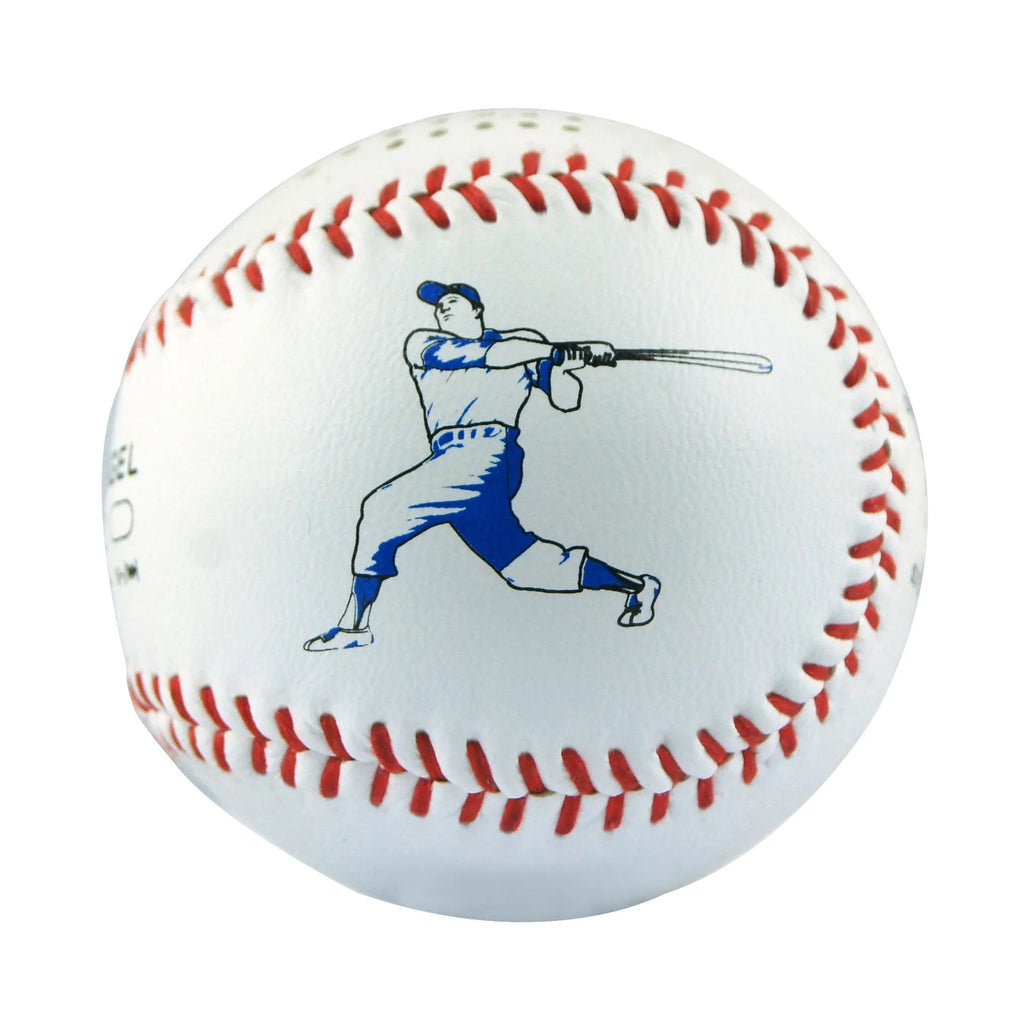 Baseball-styled Bluetooth wireless speaker in green colour with USB charging port