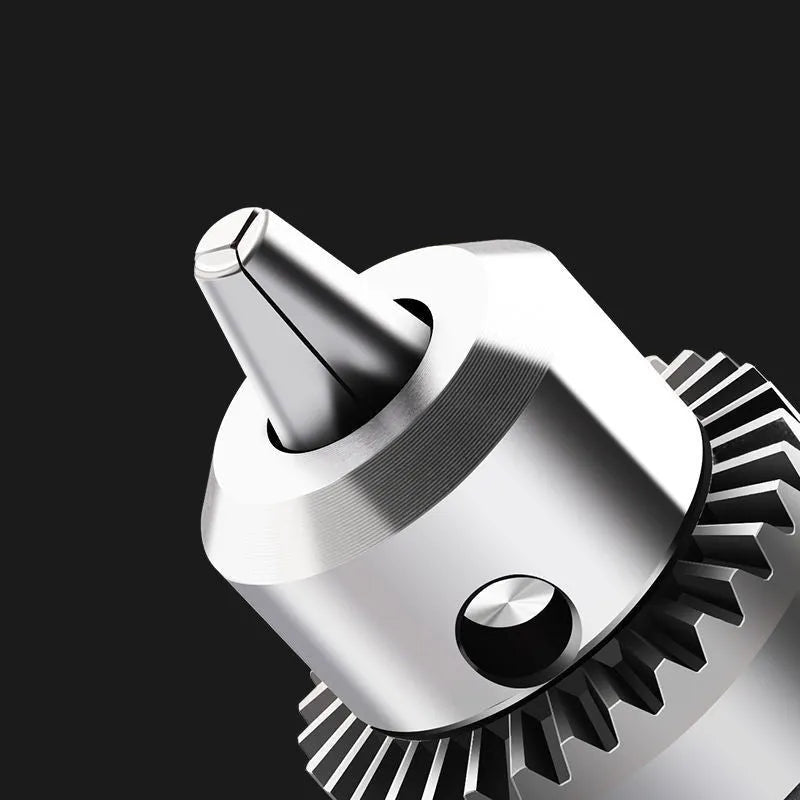 100 angle grinder conversion chuck adapter for drill bits on a workbench.