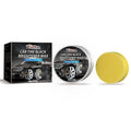 100g car tyre retreading wax in a pot with a white sponge applicator for wheel renovation