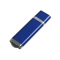 Plastic Creative U Disk advertising-free USB 2.0 flash drive in blue, red, silver, white, 73.2x20x7.4mm