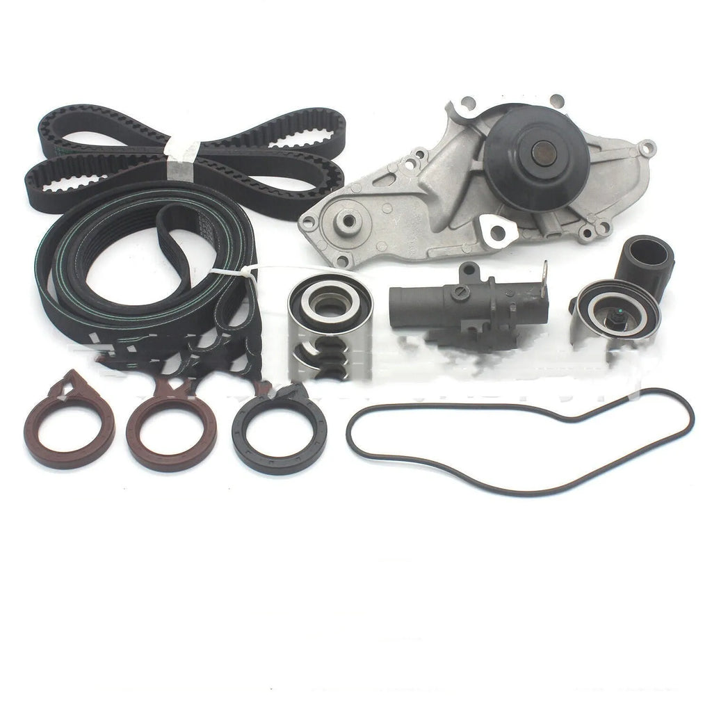 Metal belt and water pump assembly component measuring 28x18x16 cm