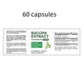 Bottle of Brahman Ginseng Extract Capsules with Bacopa monniera herb extract in 60 90 or 120 capsule sizes