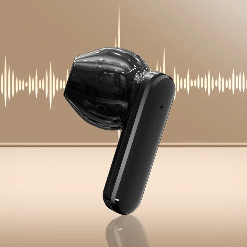 Full-colour touch screen Bluetooth headset with ear hook design in black or white