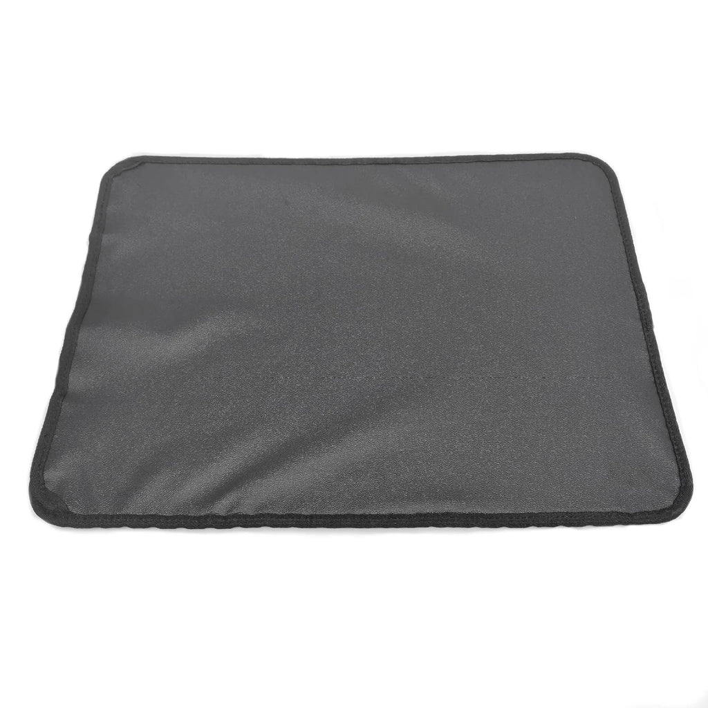 EVA double-layer washable cat litter mat in black, grey, blue, pink, and beige, 1.5cm thick