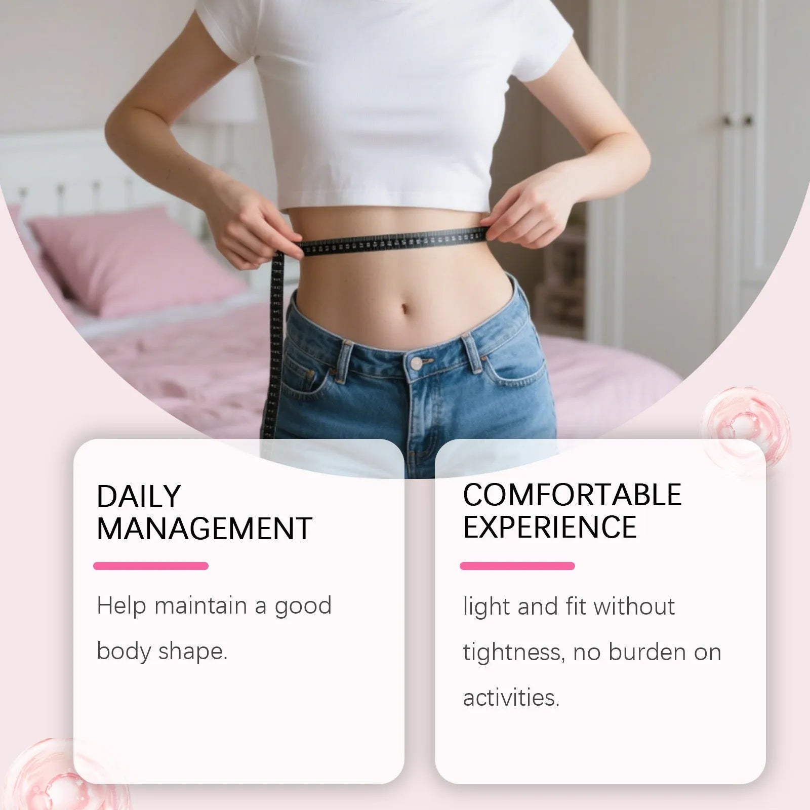 Pack of 30 body care adhesive patches for gentle daily nursing on universal skin type