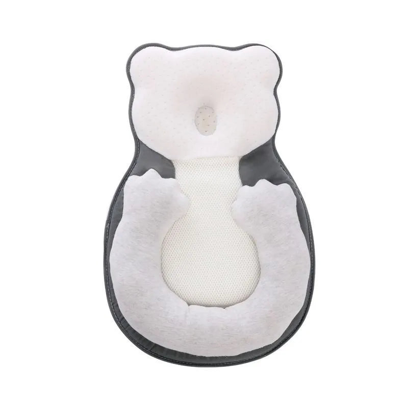Portable folding baby travel crib with soft cotton sleep cushion in multiple colour options