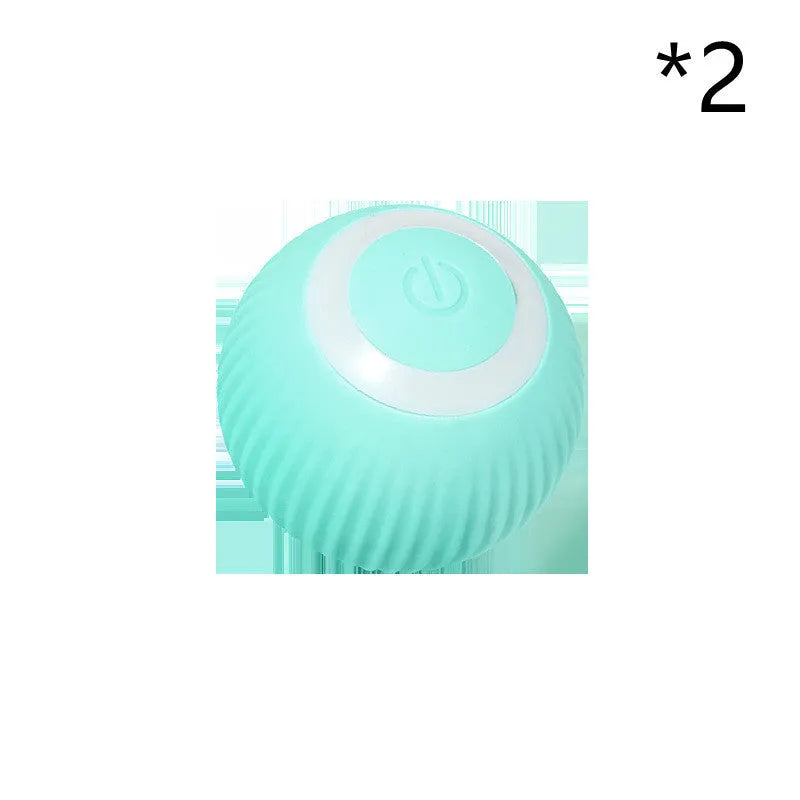 43mm automatic rolling ball cat toy with obstacle avoidance technology