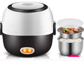 Multi-function electric lunch box with USB power port and two capacity options