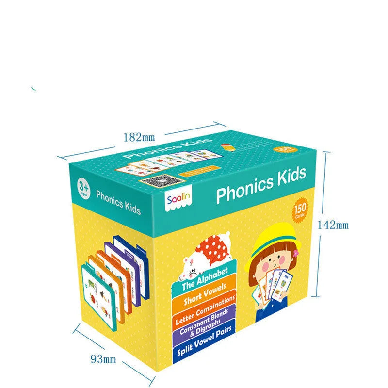220 high-frequency word cards and 5 workbooks for early childhood literacy education