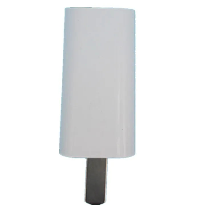 White USB power adapter with 5V 1A output for mobile phone charging