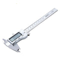 Deli digital vernier caliper stainless steel measuring tool with digital display showing 0.01mm resolution