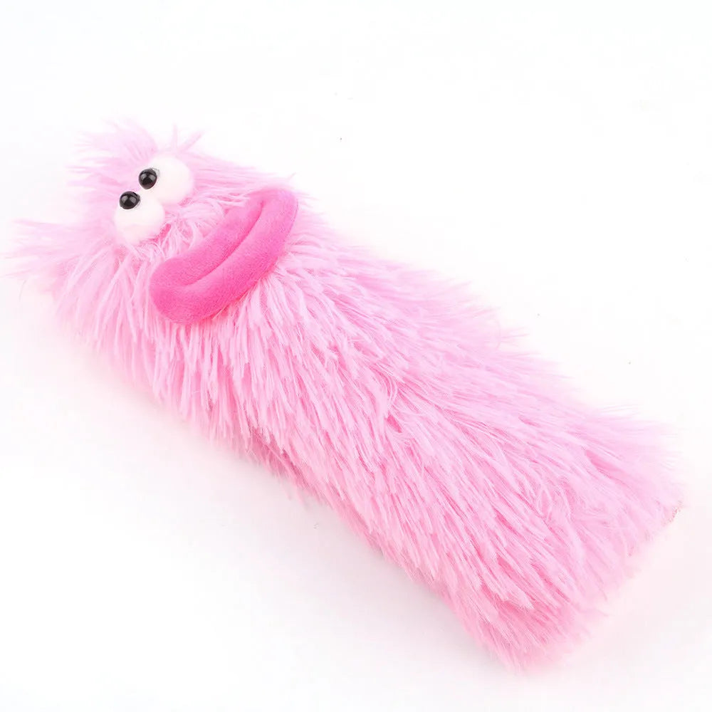 Interactive plush cat toys with catnip and crinkle sound in multiple colours for indoor cats