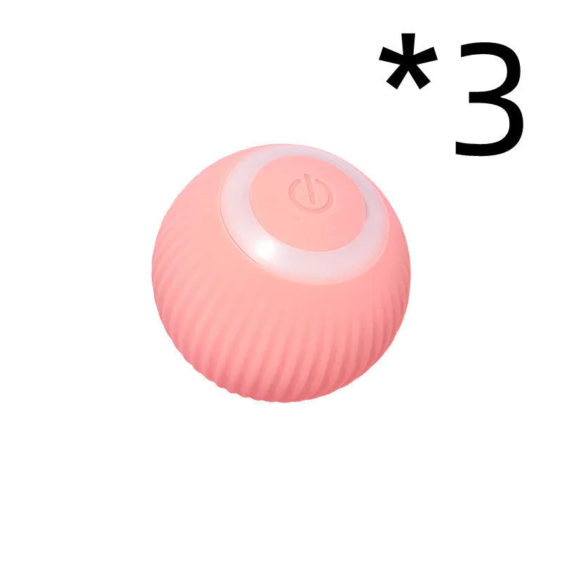 43mm automatic rolling ball cat toy with obstacle avoidance technology