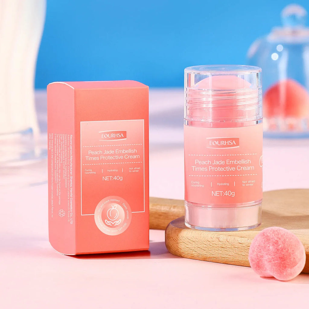 A moisturising solid stick balm for hands and feet in various fragrance options.
