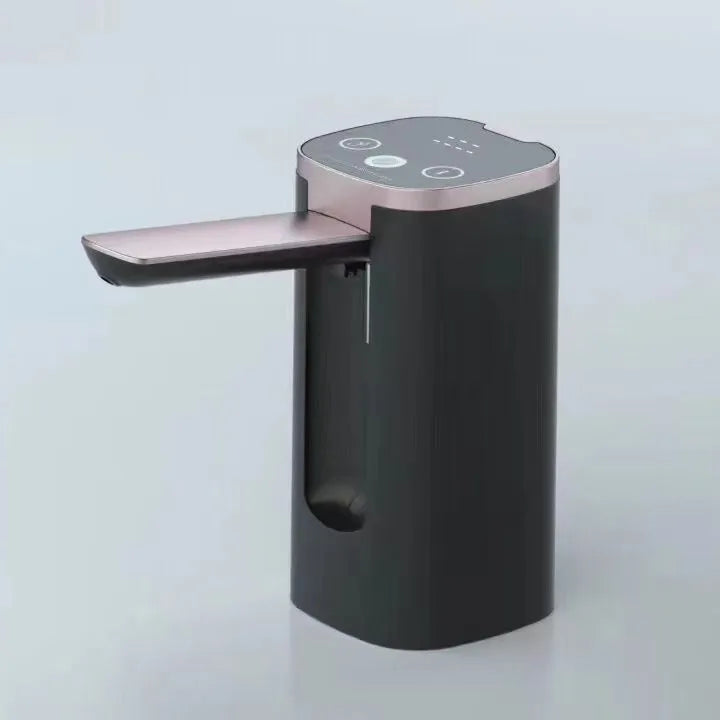 Folding bucket table with LCD screen and touch-control water pump