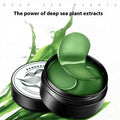 Seaweed extract eye mask 60 tablet pack with collagen essence and sodium hyaluronate