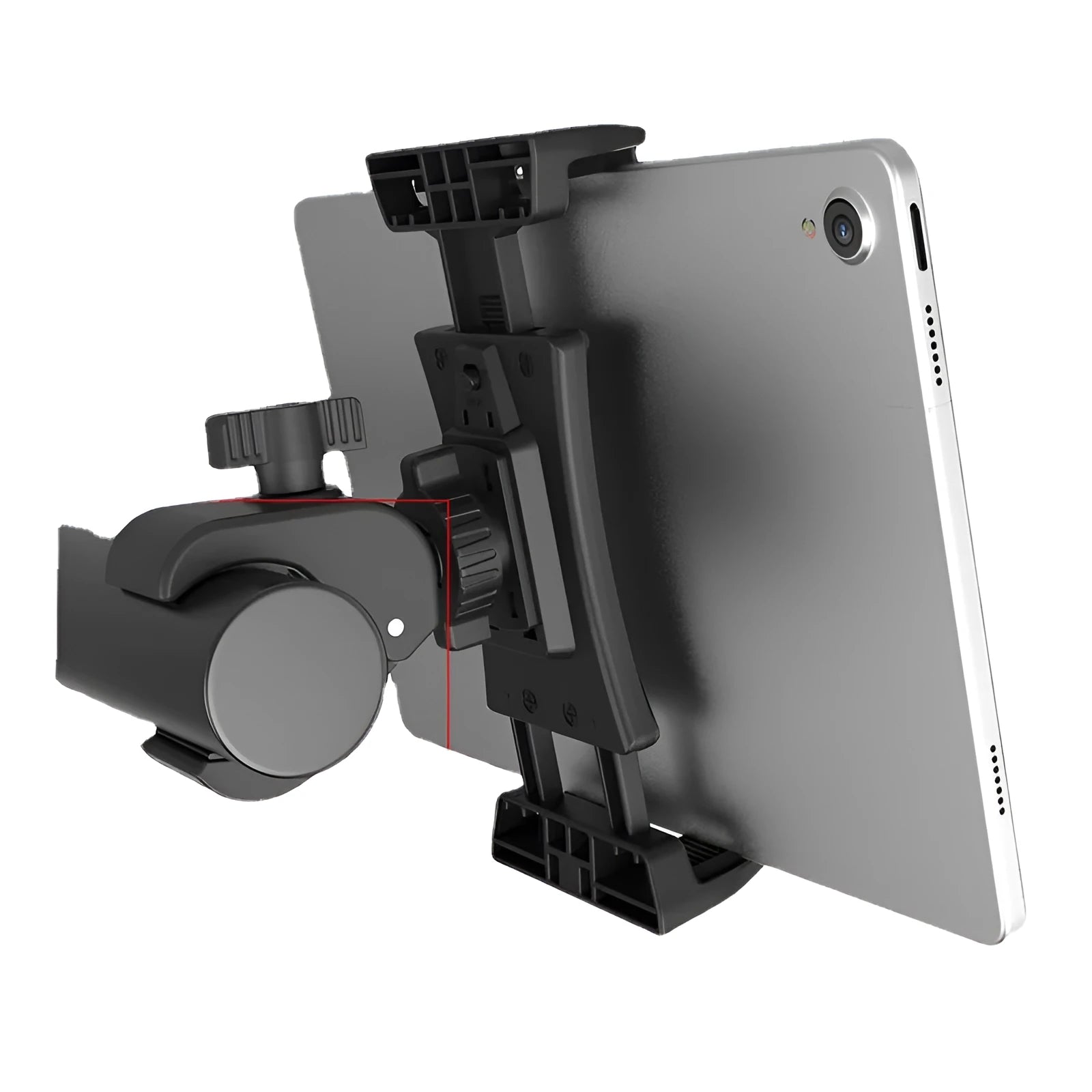 Black ABS plastic bicycle handlebar phone bracket mounting smartphone for cycling video